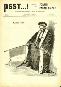 Ilustración de Jean-Louis Forain (1852-1931) en Psst...!