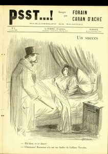 Ilustración de Jean-Louis Forain (1852-1931) en Psst...! de Jean Louis Forain