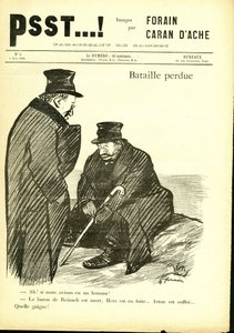 Ilustración de Jean-Louis Forain (1852-1931) en Psst...! de Jean Louis Forain