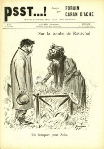 Ilustración de Jean-Louis Forain (1852-1931) en Psst...!