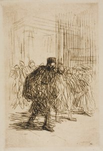 En los pasillos del Palacio de Justicia de Jean Louis Forain