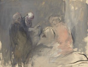 En el hospital (recto) de Jean Louis Forain