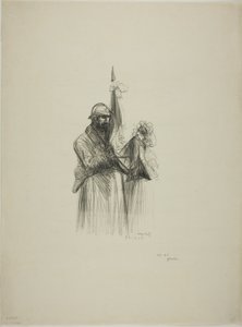 Besando la bandera de Jean Louis Forain