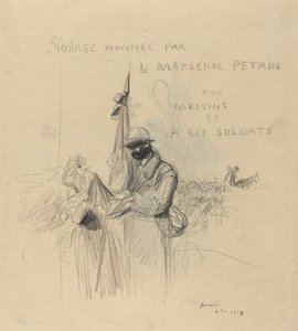 El beso de la bandera de Jean Louis Forain