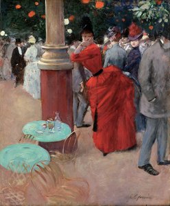 Le Jardin Public, c.1884 de Jean Louis Forain