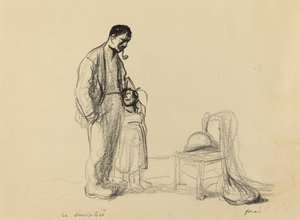 El desmovilizado, c. 1914-1919 de Jean Louis Forain