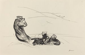 Buscando al Enemigo, c. 1914-1919 de Jean Louis Forain