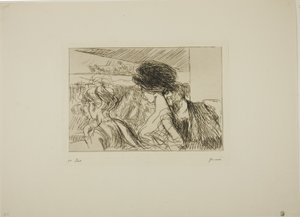 Palco inferior del teatro de Jean Louis Forain