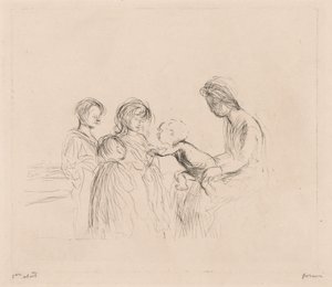 Madonna y Niños de Jean Louis Forain