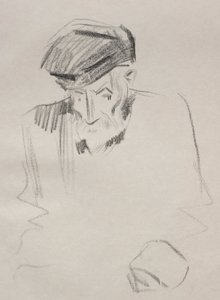 Pierre Auguste Renoir (litografía) de Jean Louis Forain