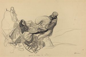 Quand le boche se retire... de Jean Louis Forain