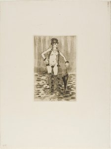 Frontispicio rechazado para Marthe de Jean Louis Forain