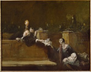 Escenas judiciales ... de Jean Louis Forain