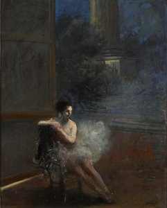 Bailarina sentada, siglo XIX-XX de Jean Louis Forain