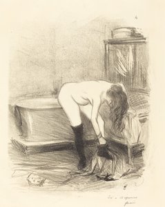 El baño (placa vertical) de Jean Louis Forain