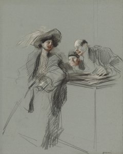 El cliente de Jean Louis Forain