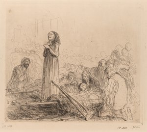 El milagro ante el Santísimo Sacramento de Jean Louis Forain