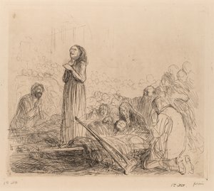 El milagro ante el Santísimo Sacramento de Jean Louis Forain