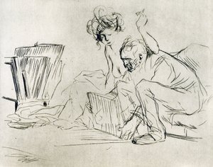 El modelo en reposo, 1925 de Jean Louis Forain
