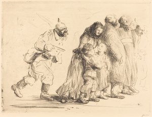 Los notables (gran placa) de Jean Louis Forain