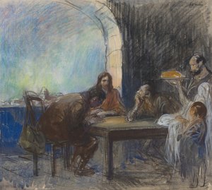 La cena en Emaús