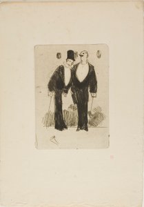 Los dos dandis de Jean Louis Forain