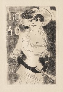 La caminante de Jean Louis Forain