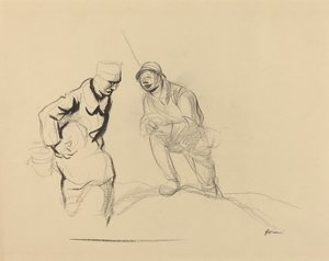 Dos soldados de Jean Louis Forain