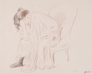 Mujer sentada