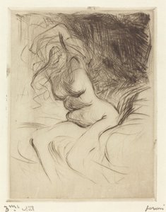 Mujer Quitándose la Camisa de Jean Louis Forain