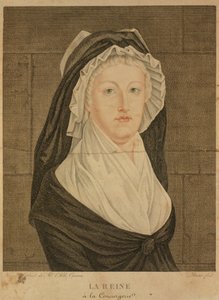 María Antonieta en la Conciergerie como Prisionera, 1793