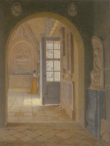 Una Habitación en el Convento de los Pequeños Agustinos de Jean Lubin Vauzelle