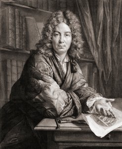 Retrato de Bernard Picart, grabador (grabado) de Jean Marc (after) Nattier