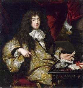 Jean-Baptiste Colbert, marqués de Seignelay 1651-1690 de Jean Marc Nattier