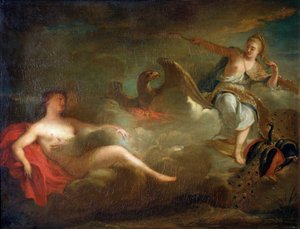 Júpiter, Juno e Io de Jean Marc Nattier