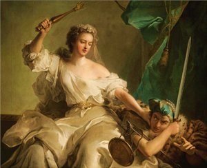 La Justicia que castiga a la Injusticia llamada Madame Adélaïde de Francia como Justicia.
