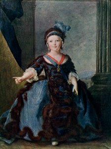Luis de Francia, 1754, 1910 de Jean Marc Nattier