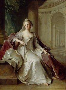 Madame Henriette de Francia como una virgen vestal de Jean Marc Nattier