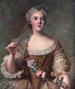 Madame Sophie, hija de Luis XV, 1909 de Jean Marc Nattier