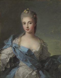 Retrato de la Duquesa de la Rochefoucauld de Jean Marc Nattier