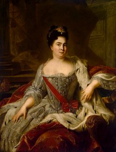 Retrato de la Emperatriz Catalina I de Jean Marc Nattier