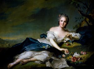 Retrato de Enriqueta María de Francia de Jean Marc Nattier