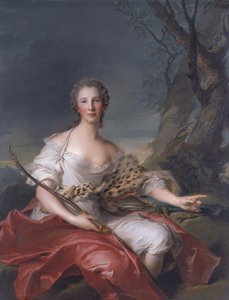 Retrato de Madame Bouret como Diana