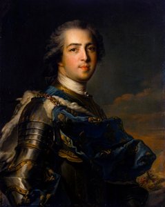 Retrato del rey Luis XV, 1710-1774, 1745