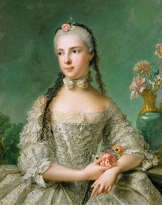 Retrato de la Princesa Isabel de Parma (1741-1763), Archiduquesa de Austria por Jean-Marc Nattier