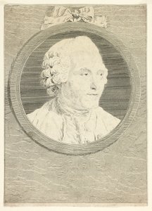 Retrato de Hubert Gravelot de Jean Massard