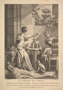 Castillo de naipes de Jean Michel Liotard