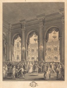 El baile de máscaras de Jean Michel Moreau