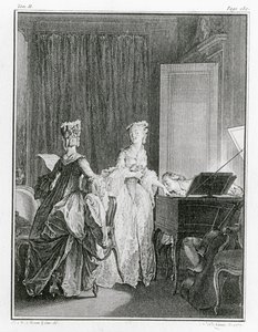 El Clavicémbalo, ilustración de 