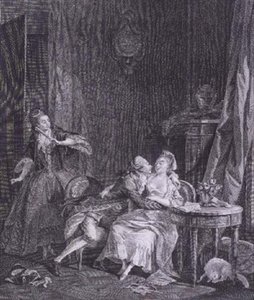 La sorpresa de Jean Michel the Younger (after) Moreau
